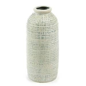 Vase Andie I Keramik - Beige / Hellgrau