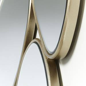 Spiegel Isotta spiegelglas - transparant/goudkleurig