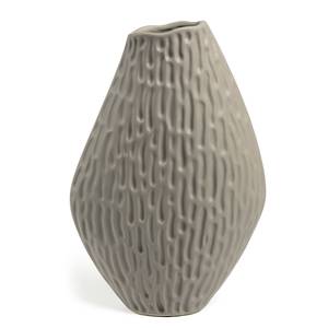 Vase Lisha II Keramik - Taupe