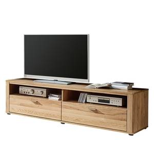 Tv-meubel Boholm Deels massief wild eikenhout - wild eikenhout/ wild eikenhouten look - Breedte: 180 cm