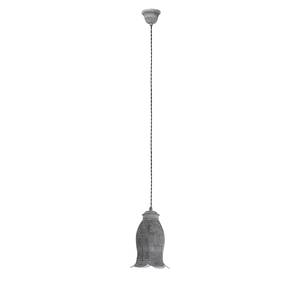 Hanglamp Talbot I staal - 1 lichtbron - Grijs