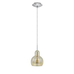 Suspension Brixham Verre / Acier - 1 ampoule