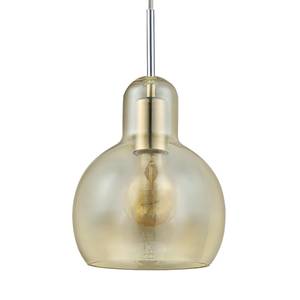 Hanglamp Brixham glas/staal - 1 lichtbron