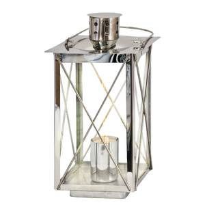 Tafellamp Donmington glas/staal - 1 lichtbron