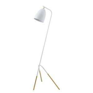 Lampadaire Westlinton Acier - 1 ampoule - Blanc