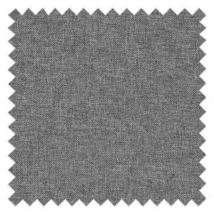 Canapé d'angle Corby I Imitation cuir / Tissu - Gris / Noir