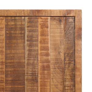 Kast New Rustic IV Massief mangohout/metaal - mangohout/grijs