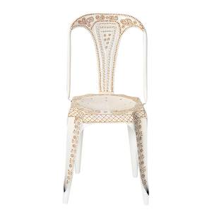 Chaises Bagh (lot de 2) Métal - Blanc