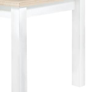 Table Curzu Extensible - Imitation chêne - Largeur : 180 cm