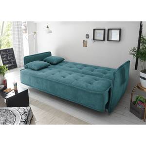 Schlafsofa Rewal Microfaser - Blaugrau