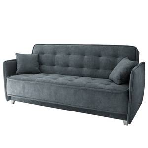 Canapé convertible Rewal Microfibre - Gris