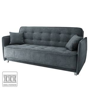 Canapé convertible Rewal Microfibre - Gris