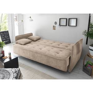 Canapé convertible Rewal Microfibre - Beige