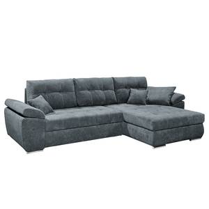 Ecksofa Leoville Microfaser - Grau