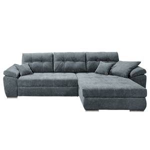 Ecksofa Leoville Microfaser - Grau