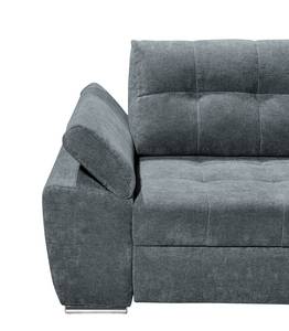 Ecksofa Leoville Microfaser - Grau