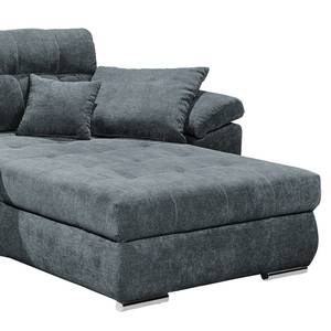 Ecksofa Leoville Microfaser - Grau