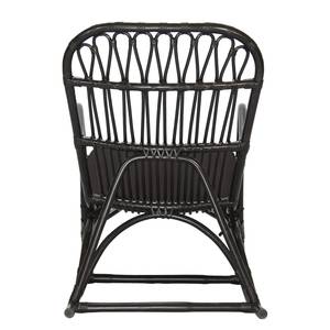 Rocking chair Busnes Coton - Noir