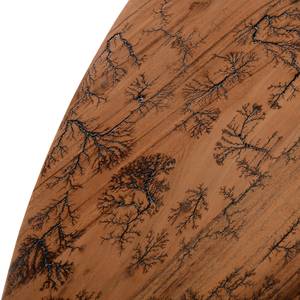 Table Timber Acacia massif / Fer - Acacia / Noir