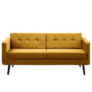Sofa Croom I (2-Sitzer) Samt Krysia: Ocker