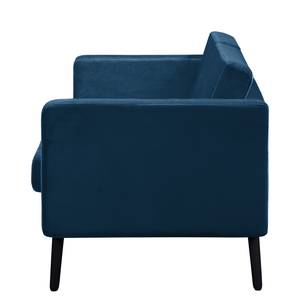 Canapé Croom I (2 places) Microfibre - Velours Krysia: Bleu foncé