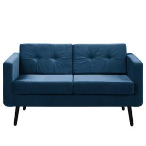 Sofa Croom I (2-Sitzer) Samt Krysia: Dunkelblau