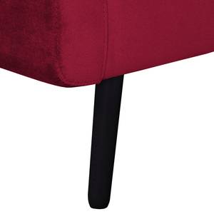 Canapé Croom I (3 places) Microfibre - Velours Krysia: Bordeaux