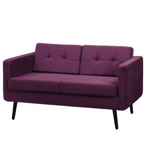 Sofa Croom I (2-Sitzer) Samt Krysia: Beere