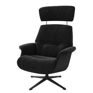 Fauteuil relax Anderson IV Tissu Saia: Anthracite - Noir - Couvert