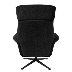 Fauteuil relax Anderson IV Tissu Saia: Anthracite - Noir - Couvert