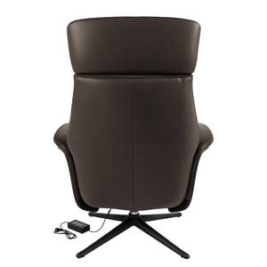 Fauteuil relax Anderson VI Cuir Neto : Marron - Noir - Couvert