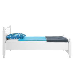 Bed zijden Hilltown Wit - Plaatmateriaal - 220 x 22 x 2 cm