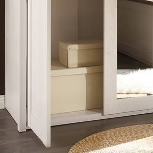 Ensemble de chambre Keady Pin blanc / Pin couleur miel