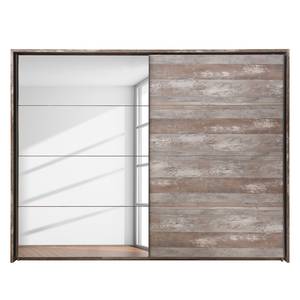 Zweefdeurkast Farbo Hout - Plaatmateriaal - 271 x 210 x 60 cm