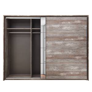 Zweefdeurkast Farbo Hout - Plaatmateriaal - 271 x 210 x 60 cm