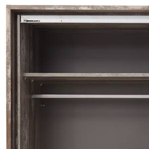 Zweefdeurkast Farbo Hout - Plaatmateriaal - 271 x 210 x 60 cm