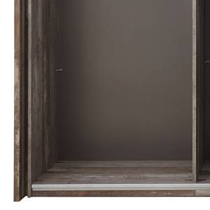 Armoire à portes coulissantes Farbo Bois - Bois manufacturé - 271 x 210 x 60 cm