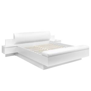 Ensemble de lit Norrberg Blanc - Bois manufacturé - 285 x 97 x 249 cm