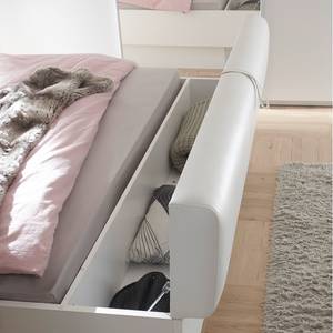 Bedframe Norrberg Wit - Plaatmateriaal - 285 x 97 x 249 cm