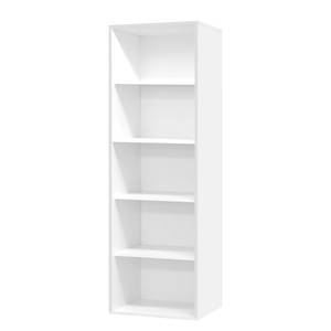 Étagère de bureau Leeton I Blanc - Hauteur : 180 cm