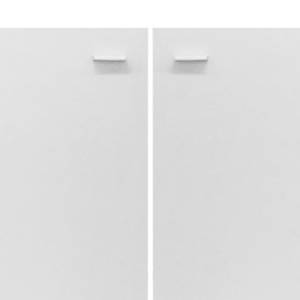 Portes Leeton (lot de 2) Blanc