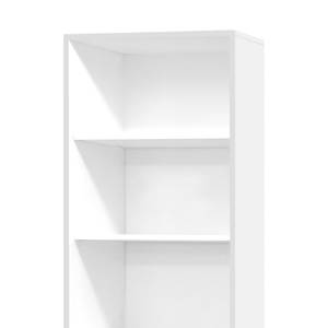 Étagère de bureau Leeton I Blanc - Hauteur : 215 cm