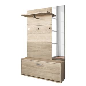 Kompaktgarderobe Ferron Kiefer Dekor