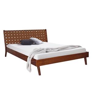 Letto in legno massello Bourbourg 140 x 200cm - 140 x 200cm