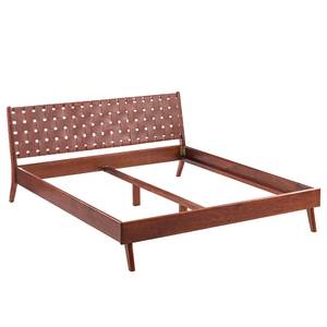 Massief houten bed Bourbourg Massief mangohout - 160 x 200cm