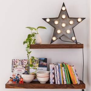 Lampe décorative Star Acier - 11 ampoules