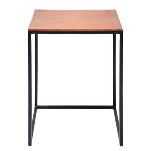 Tables d'appoint Loft Square (lot de 3) Aluminium / Acier - Noir