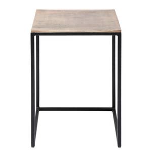 Tables d'appoint Loft Square (lot de 3) Aluminium / Acier - Noir