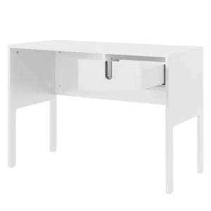 Schreibtisch Uno Weiß - Weiß