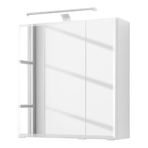 Armoire de toilette Belluno Avec éclairage - Blanc mat - Largeur : 60 cm